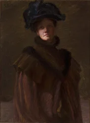 Auto-retrato por Lilla Cabot Perry